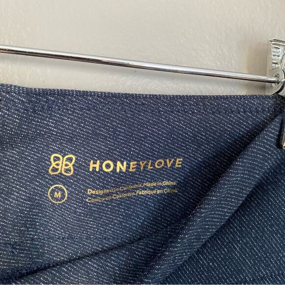 HONEYLOVE Everyready Pants in stormy blue Stretch Shapewear office NWOT Size M - Picture 7 of 12